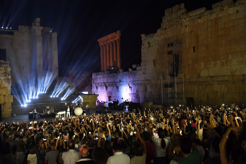 Mika at Baalbeck Festival